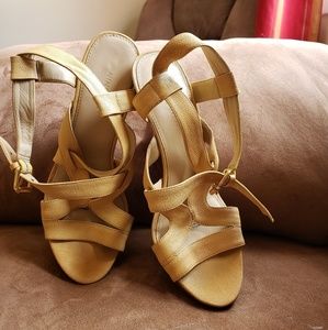 Nine west show n tell wedge shoes 7.5M